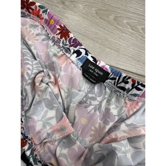 Kate‎ Spade Womens Large Floral Print Wide Leg Lounge Pant - Picture 3 of 5